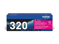 Brother TN320M - Magenta - original - tonerkassett - för Brother DCP-9055CDN, DCP-9270CDN, HL-4140CN, MFC-9465CDN TN320M