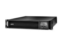 APC Smart-UPS SRT 3000VA RM - UPS (kan monteras i rack) - AC 208/240 V - 2700 Watt - 3000 VA - 1-fas - USB - utgångskontakter: 10 - 2U - 19" - 2.4 m sladd - svart - APC Take-Back - för P/N: SRT96RMBP SRT3000RMXLW-IEC