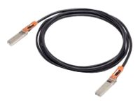 Cisco SFP28 Passive Copper Cable - Direktkopplingskabel - SFP28 till SFP28 - dubbelaxlad - SFF-8402/IEEE 802.3by - orange - för P/N: C9300-NM-2Y-RF, C9500-48Y4C-E-RF, N9K-C93180YC-FX-H, NCS-55A1-48Q6H, NCS-55A1-48Q6H= SFP-H25G-CU2M=