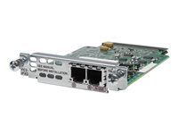 Cisco IP Unified Communications Voice/Fax Network Module - Gränssnittskort för tal - FXO - analoga portar: 2 - för Cisco 28XX, 29XX, 36XX, 37XX, 38XX, 38XX V3PN, 39XX, 39XX ES24 VIC2-2FXO=
