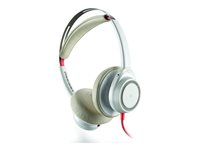 HP Poly Blackwire 7225 - Blackwire 7200 series - headset - kabelansluten - USB-C - vit - TAA-kompatibel 7W078AA